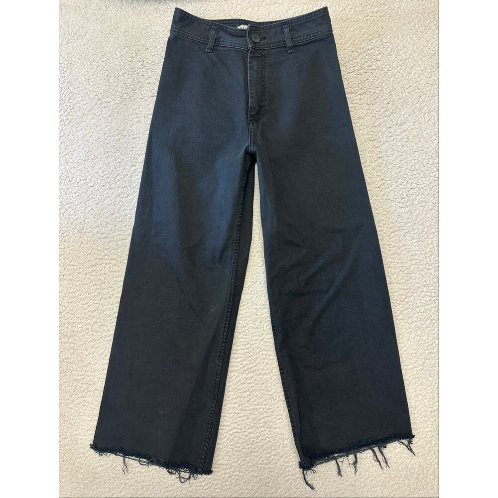 Zara Womens High Rise Wide Leg Jeans Size 8